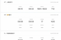 上海飞厦门航班查询,上海至厦门航班实时查询与行程概览